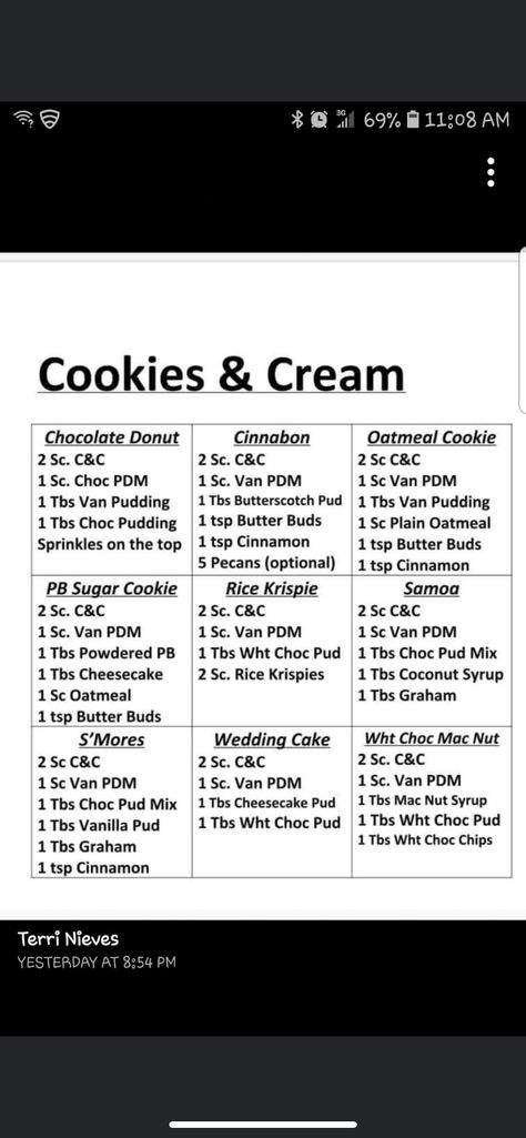 Cookie And Cream Herbalife Shake Recipes, Herbalife Cookies And Cream Recipes, Herbalife Shake Recipes Cookies And Cream, Herbalife Protein Shake Recipes, Herbalife Cookies, Herbalife Cookies And Cream, Loaded Shakes, Herbalife Flavors, Herbal Life Shakes