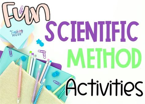 Experiments For Scientific Method, Scientific Method Experiments 1st Grade, Scientific Method First Grade Activities, Scientific Method Activities High School, Scientific Method 1st Grade, 3rd Grade Scientific Method Experiments, Life Science Experiments For Middle School, Scientific Process For Kids, Teaching Scientific Method Middle School