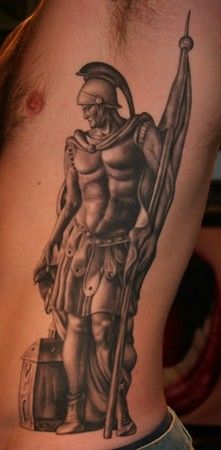 Sweet tattoo St Florian Tattoo, Saint Florian, Saint Tattoo, Firefighter Tattoo, Spiritual Tattoo, Fire Fighter Tattoos, Gallery Tattoo, St Florian, Paradise Tattoo