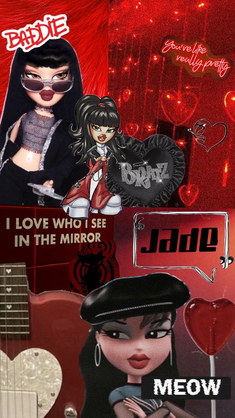 #jade #bratz Bratz Wallpaper, Jade Bratz, Jade, Clothes, Black