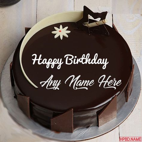 Dark Chocolate Birthday Cake by Name Editing Best Birthday Cake Images, Cake Name Edit, Happy Birthday Cake Writing, Chocolate Cake Images, Chocolate Cake With Name, Happy Birthday Chocolate Cake, Birthday Cake Write Name, Online Birthday Cake, Birthday Cake Writing