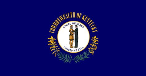 Illustration: Kentucky state flag. Credit: Wikimedia Commons. Read more on the GenealogyBank blog: “Kentucky Archives: 128 Newspapers for Genealogy Research” https://blog.genealogybank.com/kentucky-archives-128-newspapers-for-genealogy-research.html Old Newspaper Articles, Kentucky State Flag, Kentucky Flag, Us States Flags, Kentucky Girl, State Symbols, Kentucky State, Historical Newspaper, My Old Kentucky Home