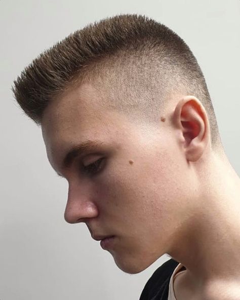 topgun_dolgoprudny #topgun #topgunbarbershop... Face Exercises For Men, Backcombed Hairstyles, Old School Haircuts, Buzz Cut Hairstyles, Military Haircut, Flat Top Haircut, Beard Haircut, Easy Hair Cuts, Cut Hairstyles