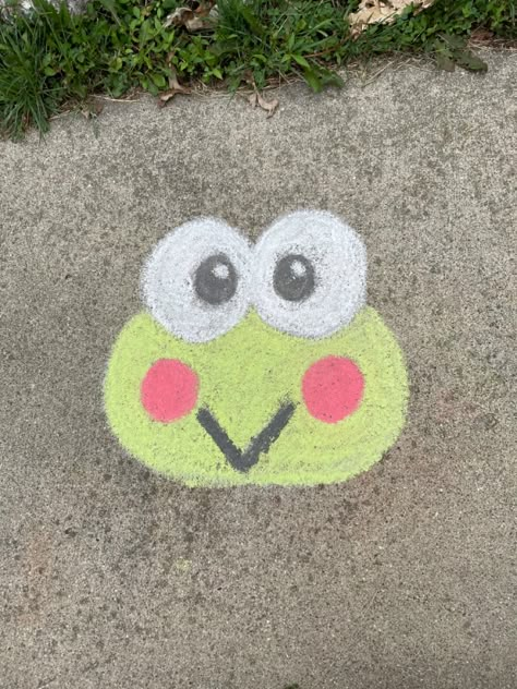 Things To Draw In Chalk, Easy Chalk Ideas Sidewalk, Things To Draw On A Chalkboard, Chalk Inspo Easy, Sidewalk Chalk Art Ideas Easy, Easy Things To Draw With Chalk, Stuff To Draw With Chalk, Drawings With Chalk, Chalk Drawings Sidewalk Easy