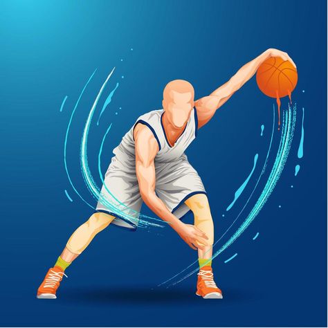 Basketball Dribble, Man Full Body, Cricket Games, Basketball Party, Sports Coach, Slogan Tshirt, Sport Illustration, Sport Player, Cartoon Boy