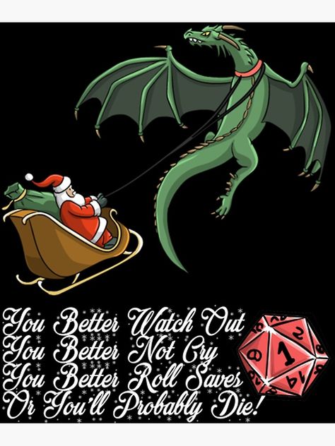 Merry Critmas Dnd, Christmas Dnd, Dnd Christmas, D And D, Christmas Memes, Christmas Jingles, Dnd Art, Cool Watches, Cookie Decorating