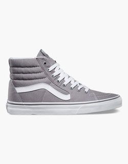 VANS Sk8-Hi Shoes Vans Classic Old Skool, Tenis Vans, Grey Vans, Vans Men, Men's High Top Sneakers, Sneakers Vans, High Top Vans, Sk8 Hi, Vans High Top Sneaker