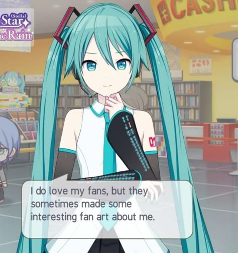 Funny Vocaloid, Miku Hatsune Vocaloid, Miku Vocaloid, Vocaloid Funny, Vocaloid Characters, Having No Friends, Colorful Stage, Know Your Meme, I Have No Friends