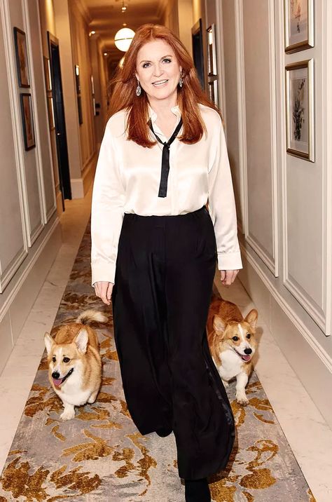 Sarah Ferguson reveals what her biggest fear is when caring for Queen Elizabeth II's Corgis Prince Andrew And Fergie, Sarah Duchess Of York, Royal Throne, Biggest Fear, Sarah Ferguson, Royal Prince, Duchess Of York, British Monarchy, People Magazine