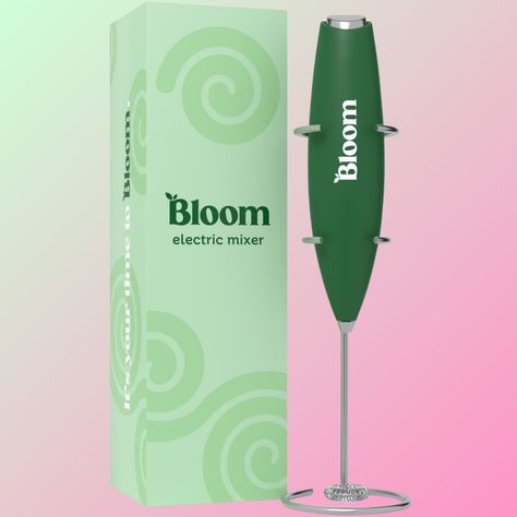 Hand mixer Bloom Nutrition, Drink Stirrer, Coffee Matcha, Handheld Mixer, Matcha Whisk, Drink Stirrers, Hand Mixer, Electric Mixer, Milk Frother