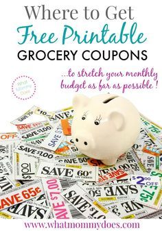 Free Printable Grocery Coupons, How To Start Couponing, Best Coupon Sites, Save Money On Food, Free Coupons By Mail, Couponing 101, Manufacturer Coupons, Couponing For Beginners, Coupons By Mail