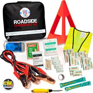 ESSENTIAL ROAD EMERGENCY KIT – Always feel protected and secure while driving in your car with our 62-piece premium roadside assistance emergency kit that you can count on when you need immediate help on the road. COMPACT & CONVENIENT EXCELLENT ROADSIDE VISIBILITY FIRST AID ITEMS PERFECT FOR FIRST-TIME CAR OWNERS Makes a great gift for everyone. For more information regarding this product, please click the link. Thank you. Winter Emergency Car Kit, Car Safety Kit, Emergency Car Kit, First Aid Kit Travel, Roadside Emergency Kit, Sleeping In Your Car, Gifts For New Drivers, Emergency Essentials, Always Prepared