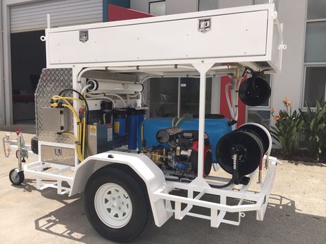 Pressure Washing Trailer, Trailer Workshop, Driveway Sealing, Welding Trailer, Pressure Washing Business, Work Trailer, Welding Rig, Mobile Workshop, Power Wash