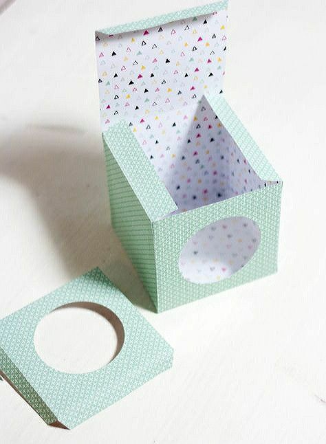 Cupcake Packaging, Paper Box Diy, Paper Box Template, Printable Box, Cupcake Boxes, Gift Box Template, Diy Gift Box, Box Template, Diy Box