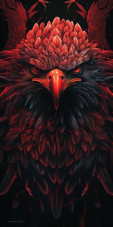 Phoenix Images, Eagle Artwork, Benfica Wallpaper, Red Eagle, Wild Animal Wallpaper, Android Wallpaper Dark, Eagle Images, Eagle Wallpaper, Succulent Garden Design