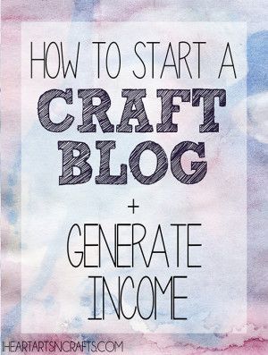 How To Start A Craft Blog And Generate Income Arts N Crafts, Side Income, Craft Show Ideas, Parenting Blog, A Craft, How To Set Up, Craft Blog, Craft Business, Teacher Stuff