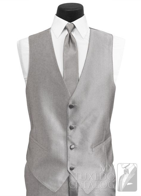 Silver Swagger Tuxedo Vest from http://www.mytuxedocatalog.com/catalog/vests/VM999-Silver-Swagger-Tuxedo-Vest Silver Dama Dresses, Silver Prom Suits, Damas Dresses For Quince, Chambelanes Outfits Quinceanera, Chambelan Outfits, White Jeans For Men, Chambelanes Outfits, White Tuxedo Wedding, Suit For Men Wedding