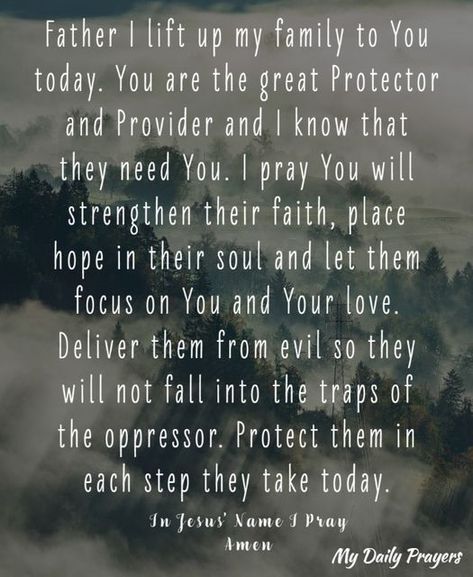 Prayers For Family And Friends, Pray For Family, Prayers For My Family, Prayers For Family, Pray For My Family, Family Prayers, Pray For Strength, Prayer For My Family, Praying For Your Family