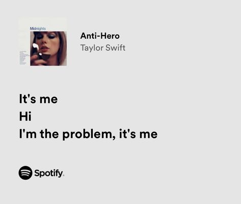 Spotify | Lyrics Fallen Lola Amour Spotify Lyrics, Sure Thing Miguel Spotify Lyrics, Spotify Song Lyrics Screenshots, Spotify Lyrics Taylor Swift, Spotify Songs Lyrics, Spotify Song Lyrics, Spotify Lyrics Aesthetic, Taylor Swift Anti Hero, Spotify Quotes