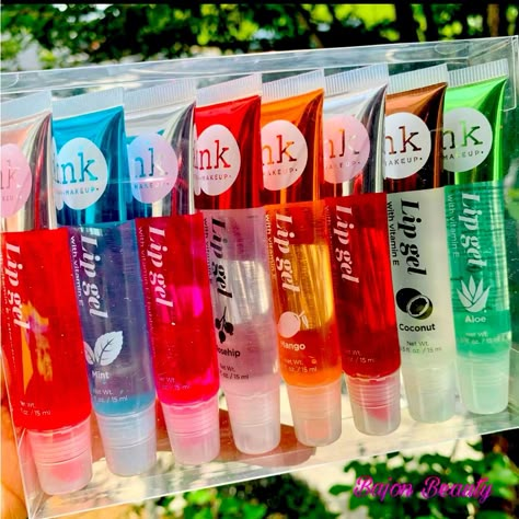 Nk 9 Pieces Lips Gel Different Flavor Make With Fruit Nk Lip Gloss Aesthetic, Lip Gloss Organization, Lip Gloss Cosmetics, Best Lip Gloss, Sephora Skin Care, Lipgloss Lips, Lip Gloss Collection, Clear Lip Gloss, Gloss Labial