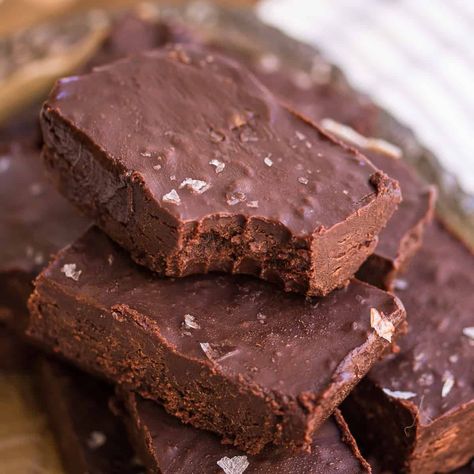 This Almond Butter Fudge is not only delicious and easy to make, its Paleo Friendly, Gluten-Free and Vegan Cookie Dough Fudge Recipe, Almond Butter Fudge, Chocolate Chip Cookie Dough Fudge, Cookie Dough Fudge, Plant Based Recipe, Vegan Fudge, Keto Fudge, Vegan Plant Based, Protein Brownies