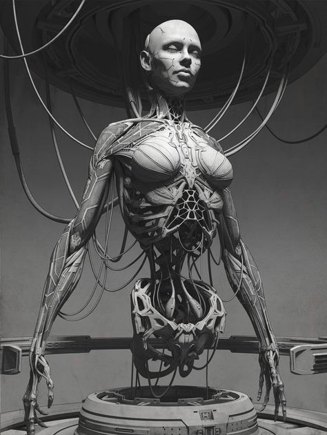 ArtStation - Ava Punk Character Art, Punk Character, Synthetic Human, Character Design Concept Art, Strange Creatures, Post Human, Alien Concept, Alien Concept Art, Visual Culture