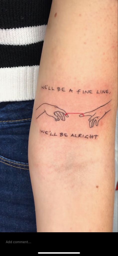 What A Feeling One Direction Tattoo, Tattoo We’ll Be A Fine Line, We'll Be Fine Line Tattoo, Harry Styles We’ll Be Alright Tattoo, Small One Direction Tattoos, We'll Be A Fine Line We'll Be Alright, Fine Line Harry Tattoo, Well Be A Fine Line Tattoo, We’ll Be A Fine Line Tattoo