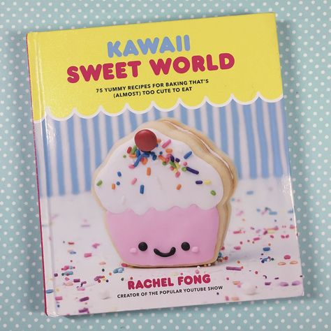 Kawaii Sweet World Cookbook Review - Super Cute Kawaii!! Kawaii Vegan Food, Kawaii Baking Supplies, Kawaii Magazine, Kawaii Recipe Cards, Kitchen Kawaii, Cute Kawaii Food Sticker, Harry Potter Cookbook, Recipes For Baking, Betty Crocker Cook Book