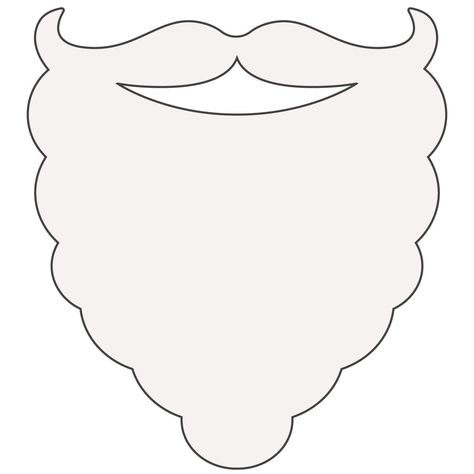 Regular price Seven Dwarfs Costume, Beard Template, Pirate Beard, Santa Template, Nutcracker Decor, Santa Beard, Christmas Cards Kids, Christmas Crafts For Kids To Make, Hand Crafts For Kids