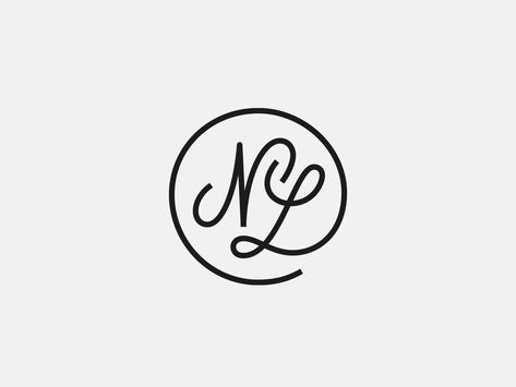 NL Monogram by Alexandra Necula Nl Logo Design, Steve Wolf, Craft Logo, Logo Design Ideas, How To Craft, Lettering Logo, Into Art, Letter Logo Design, Design Guide