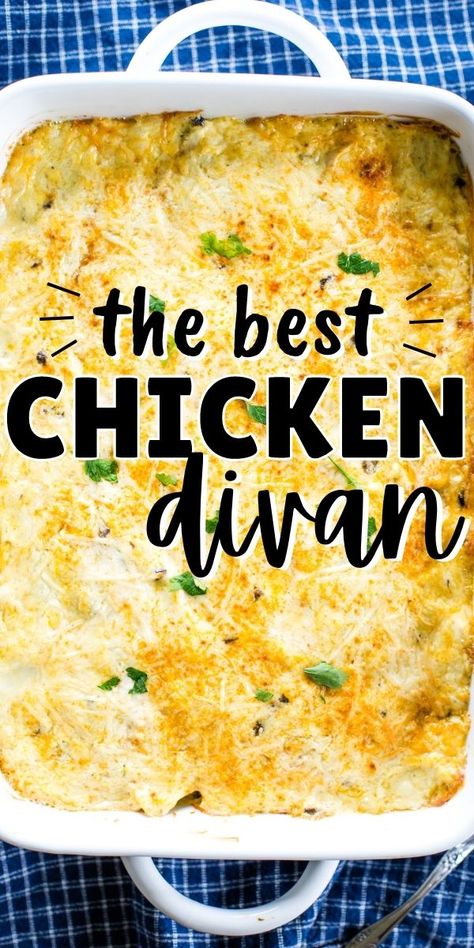 Lilluna.com Recipes, Best Broccoli Chicken Divan, Chicken Julienne Recipes, Chicken Divan With Curry Powder, Chicken Devine Recipe With Curry, Chicken Devan Curry, Campbells Chicken Divan Recipe, Chicken Devon Casserole, Chicken Devine Recipe