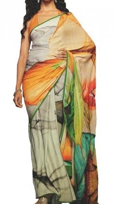 Indian Sarees, Saris | Strandofsilk.com - Indian Designers Satya Paul Sarees, Goth Corsets, Saree Gowns, Satya Paul, Buy Designer Sarees Online, Corset Dresses, Blouse Indian, Fashion Goth, Burlesque Costumes