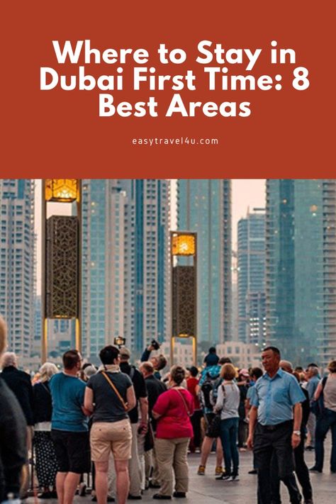 In this article, I will share the best areas to stay in Dubai, best places to stay in Dubai, best hotels and accommodations in Dubai for all budgets. Easy Travel, Planning A Trip, Best Hotels, In Dubai, Budget Friendly, First Time, Budgeting, Dubai, Good Things