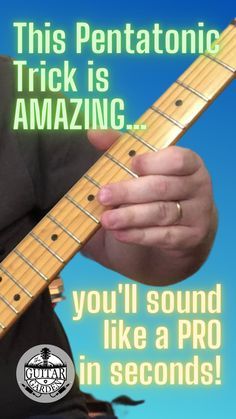 Learning to solo on guitar can be daunting. The first scale that we commonly learn is the pentatonic scale. There is a lot of music contained within those 5 notes & in this lesson, I'll demonstrate how you can take the simple pentatonic scale & sound like a PRO in seconds! Using the pentatonic scale, this demonstration lesson explores the simple concept of using 3 different major pentatonic scales shapes over the same chord, to sound amazing! It really is too good to be true & very easy to do. Learn Guitar Scales, Pentatonic Scale Guitar, Blues Guitar Chords, Teach Yourself Guitar, Guitar Country, Musical Lessons, Guitar Lessons Fingerpicking, Learn Acoustic Guitar, Learn Guitar Songs