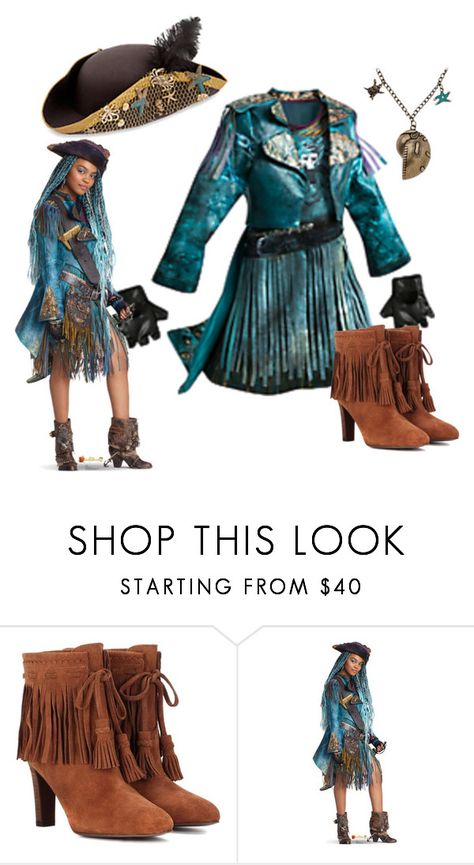 "Uma-Descendants" by prissy2003 ❤ liked on Polyvore featuring See by ChloÃ© Uma From Descendants Costume, Disney Descendants Uma, Descendants Costume Ideas, Uma Inspired Outfit Descendants, Descendants Uma Outfits, Uma Descendants Outfit, Diy Uma Costume Descendants, Uma Outfit Descendants, Descendants Costumes Diy