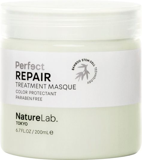 NatureLab. TOKYO Perfect Haircare Repair Masque 6.7 oz ** Visit the image link more details. (This is an affiliate link) #hairregrowth Prickly Pear Oil, Hair Tonic, Dull Hair, Brittle Hair, Hair Regrowth, Color Treated Hair, Treated Hair, Hair Repair, Natural Hair Care