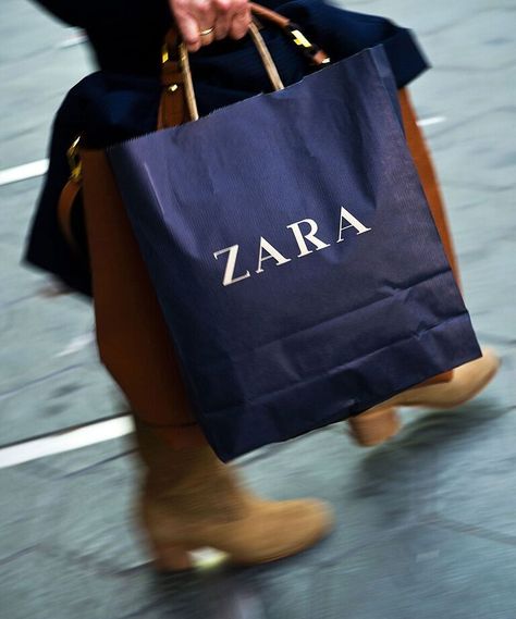 Zara Facts, Shopping News, Clothing Styles | We visited Zara's HQ and factories in Spain recently, and came back with 15 fascinating tidbits you probably didn't know about the retailer. #refinery29 http://www.refinery29.com/2016/02/102423/zara-facts Zara Branding, Old Fashioned Boy Names, Chanel Deauville Tote Bag, Fashion Website, 1950s Fashion, Clothing Styles, Passion For Fashion, Paper Shopping Bag, Fashion Ideas