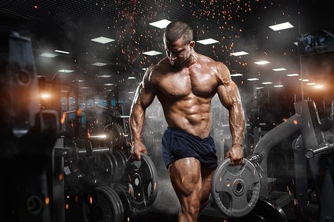 HD wallpaper: black weight plates, muscle, bodybuilding, press, pose, training | Wallpaper Flare Ace Fitness, Gym Wallpaper, Gym Poster, A Gym, Body Building, Weight Plates, Fitness Model, Bodybuilder, Model Poses