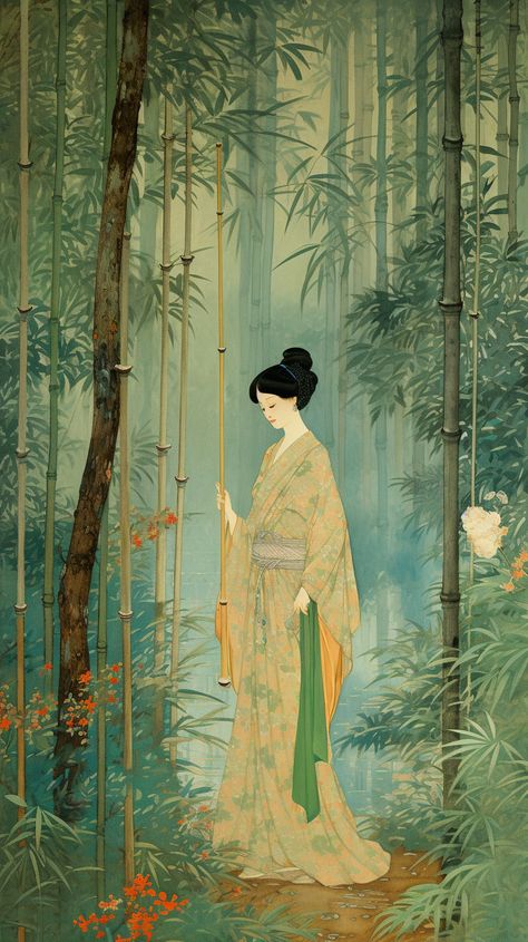 Famous Asian Paintings, Chinese Culture Aesthetic, Asian Style Art, Asian Wallpaper, Chinese Folk Art, Fire Icons, Southeast Asian Arts, Rennaissance Art, Asian Painting