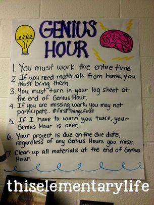 This Elementary Life blog: My experience with Genius Hour Genius Hour Elementary, Genius Hour Projects, Genius Hour, 5th Grade Classroom, Inquiry Based Learning, 4th Grade Classroom, Gifted Education, Personalized Learning, Classroom Fun