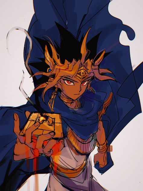 Yami Yu Gi Oh, Yugioh Atem Fan Art, Atem Yugioh Fanart, Kaiba X Atem, Yugi Fanart, Yugioh Atem, Atem Yugioh, Pharaoh Atem, Yugioh Yami