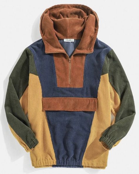 Sweatshirts Online, Pullover Hoodies, Cool Clothes, Mode Inspiration, Sleeves Pattern, Mens Fashion Casual, Hoodie Fashion, Pullover Hoodie, Color Block