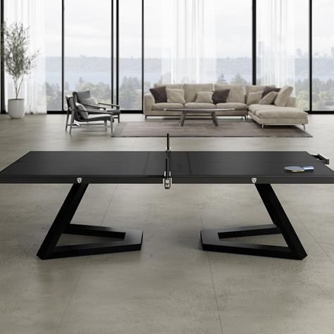 PING PONG TABLES + TABLE TENNIS TABLES | Killerspin Table Tennis Table Design, Ping Pong Table Room, Ping Pong Room, Stationary Table, Dining Room Pool Table, Table Tennis Room, Pingpong Table, Modern Pool Table, Table Tennis Table