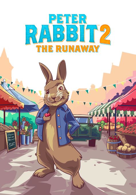 Famous Rabbit Characters, Art Contest Winners, Bored Of Life, Rabbit Family, Peter Rabbit And Friends, The Runaway, 11 December, Poster Movie, The Big City