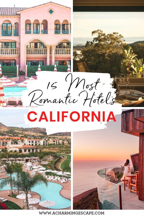 Hotels In California, Ocean View Hotel, California Getaways, Romantic Resorts, Romantic Hotels, Places In California, Romantic Hotel, Most Romantic Places, Usa Travel Guide