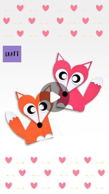 Arts & Crafts | Unboxing Surprises on Instagram: "Cute Paper Fox 🦊 Simple Craft for Kids

#creativekidschannel #cutecrafts #papercrafts #craftsforkids #crafts #craftideas #simplecrafts #easycrafts #homeeducation #diyforkids #homeschool #fox #foxcraft" Fox Crafts For Kids, Paper Fox, Fox Crafts, Cute Paper, Simple Craft, Craft For Kids, Kid Crafts, Easy Crafts For Kids, Easy Paper Crafts