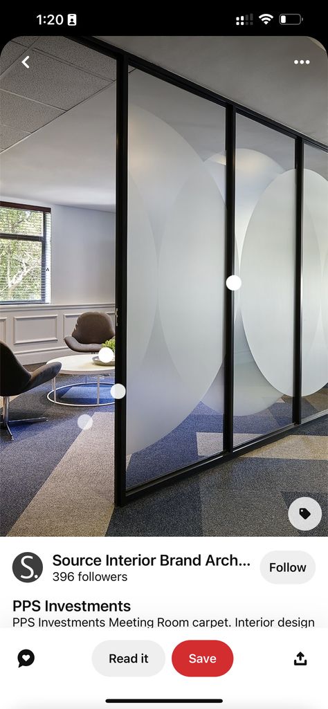 Carpet Interior Design, Open Office Design, Glass Wall Design, Wayfinding Signage Design, Frosted Glass Design, Office Interior Design Modern, Clinic Interior Design, Glass Office, Window Graphics