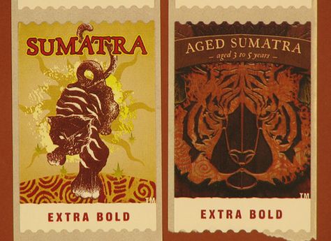 Starbucks Sumatra and Aged Sumatra Coffee postage Stamps Sumatra Coffee, Sumatran Tiger, Coffee Espresso, Your Opinion, Tropical Island, Espresso Cups, My Coffee, Tropical Islands, Espresso Coffee