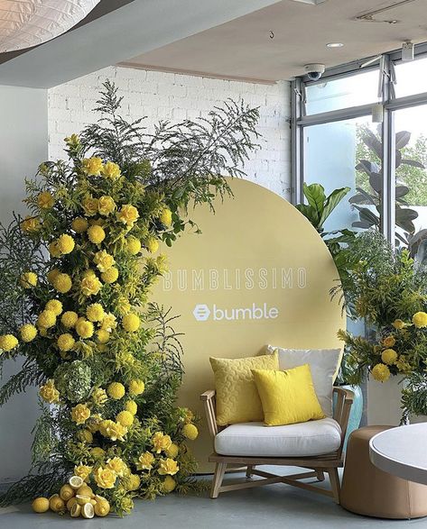 Wedding Backdrop Decorations, Wedding Design Decoration, Event Backdrop, Backdrop Design, Wedding Stage, Yellow Tones, Backdrop Decorations, Wedding Deco, Event Styling