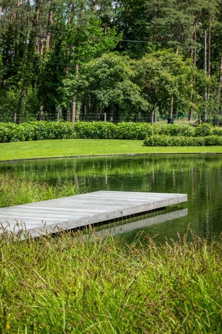 Pond Decking, Acreage Landscaping, Rural Garden, Swimming Ponds, Farm Pond, Natural Swimming Ponds, Lake Garden, Pond Landscaping, Swimming Pond